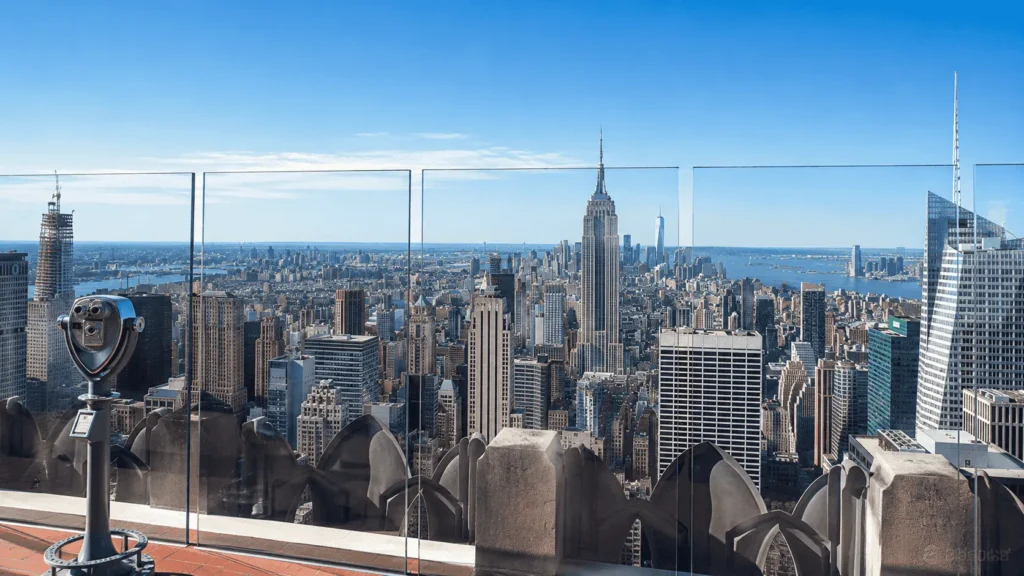 New York Itinerary: The Perfect 3-Day Plan for Nyc 1 View of Midtown Manhattan and Central Park from an observation deck, New York itinerary day 1