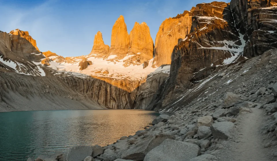 Chile Travel Guide: How to Plan Your Trip Torres del Paine towers at sunrise, a highlight of any Chile travel guide