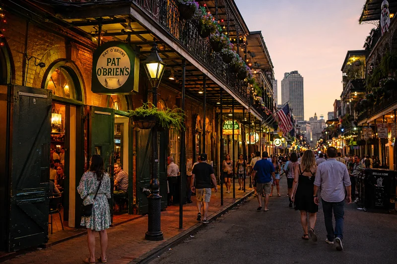 best cities to visit in usa New Orleans French Quarter