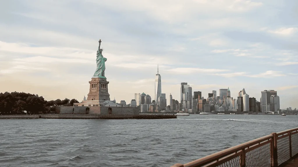 New York Itinerary: The Perfect 3-Day Plan for Nyc 2 Statue of Liberty seen from a ferry with the Manhattan skyline behind it
