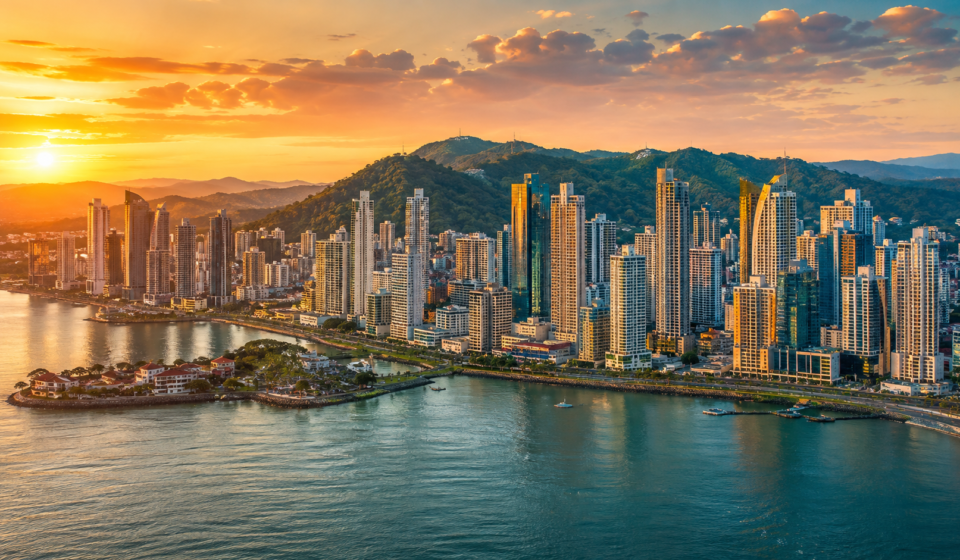 Best Time to Visit Panama: Month-by-Month Guide Panama City skyline during the best time to visit Panama, golden hour aerial view