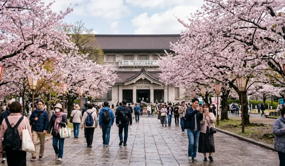 Best museums in Tokyo, exterior view of a museum in Ueno Park