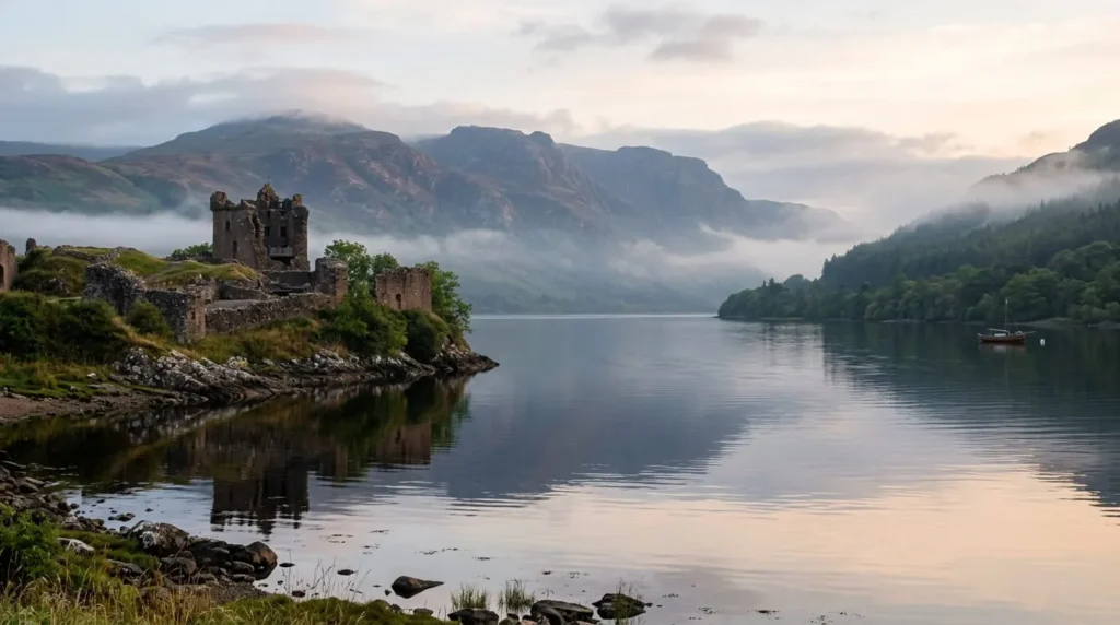 Best Places to Visit in Scotland 2 Urquhart Castle beside Loch Ness, among the best places to visit in Scotland