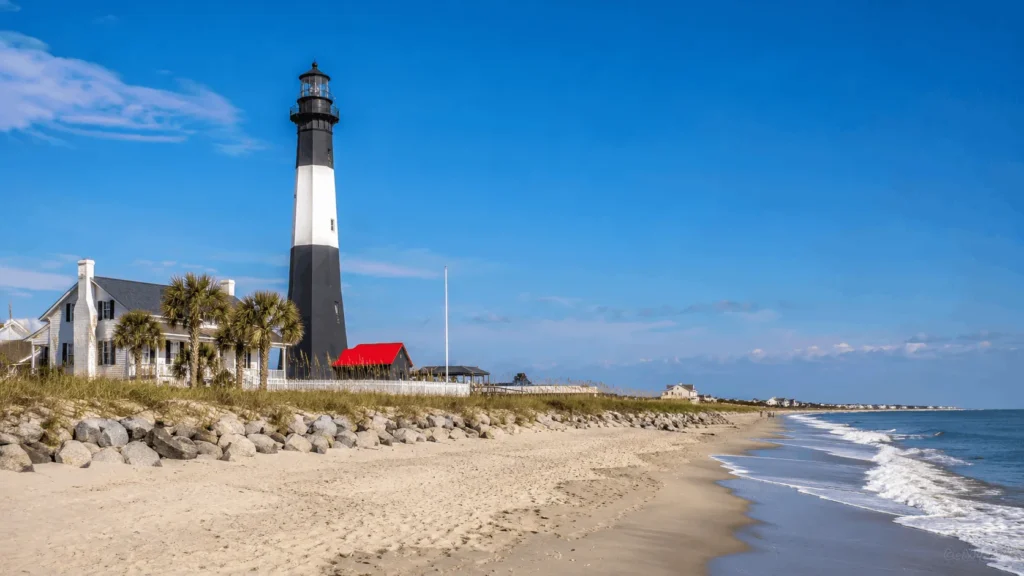 Things to Do in Savannah, GA: A First-Timer's Guide 3 Tybee Island lighthouse and beach, a popular things to do in Savannah GA day trip