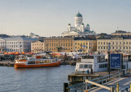 Harbor view of things to do in Helsinki near Market Square