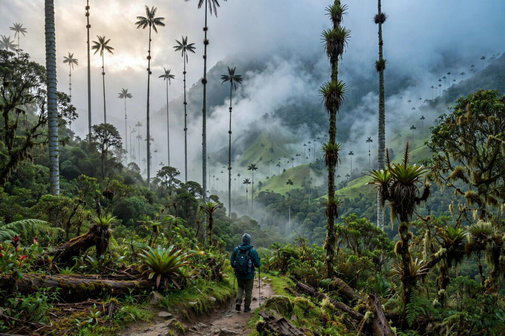 Colombia Tourist Attractions Worth Planning Your Trip Around 2 Towering wax palms in Cocora Valley, Colombia.