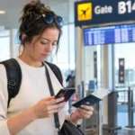 Traveler checking passport before a Turks and Caicos trip amid the latest Turks and Caicos travel updates