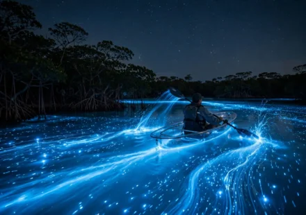 best places to see bioluminescence in usa featured 1